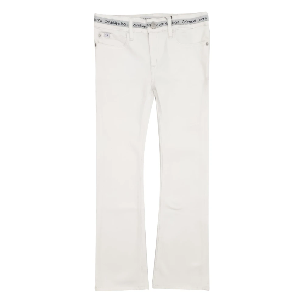 Calvin Klein Jeans Girls White Jeans, 16 Y, Jeans