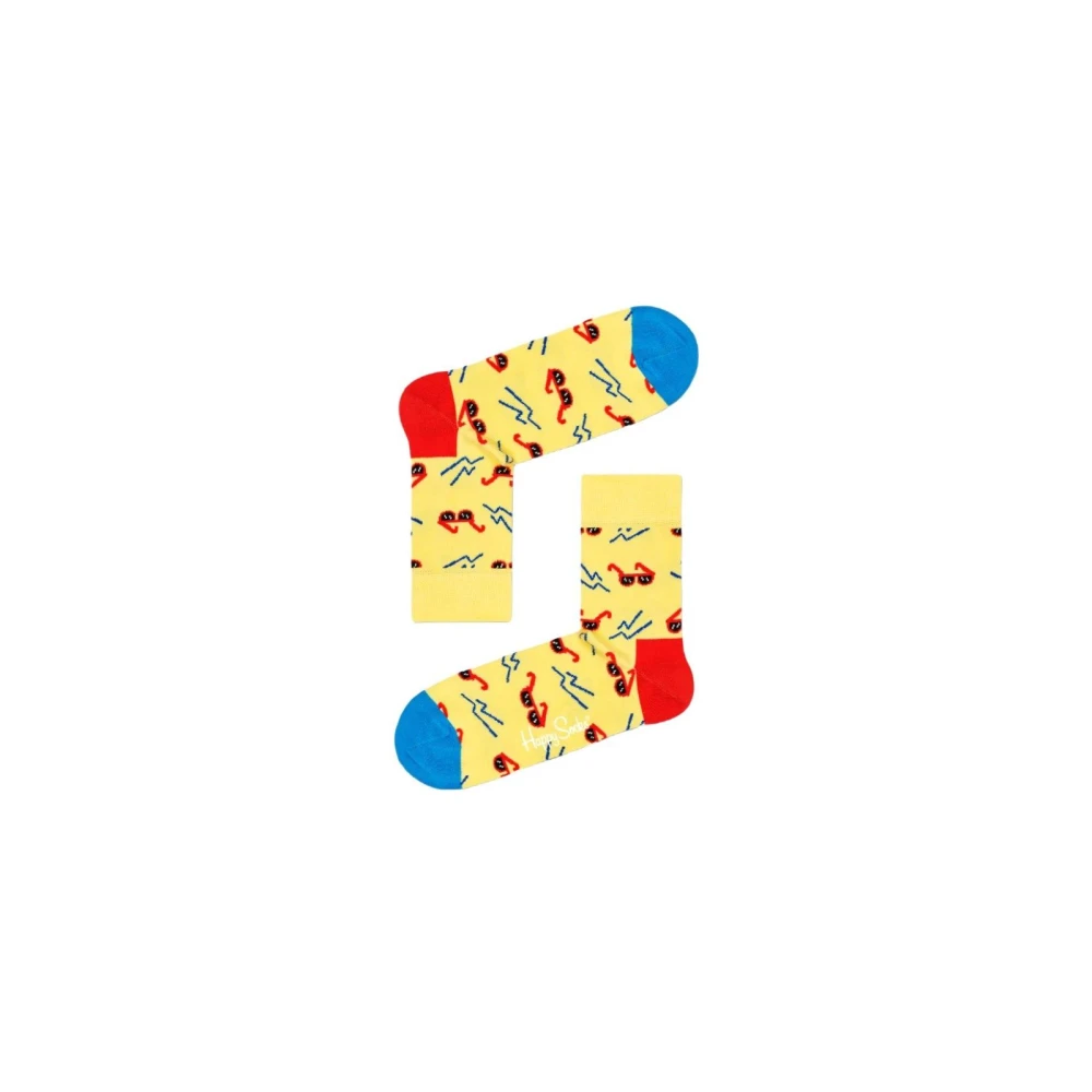 Happy Socks Gele Crew Stijl Ondergoed Multicolor Dames