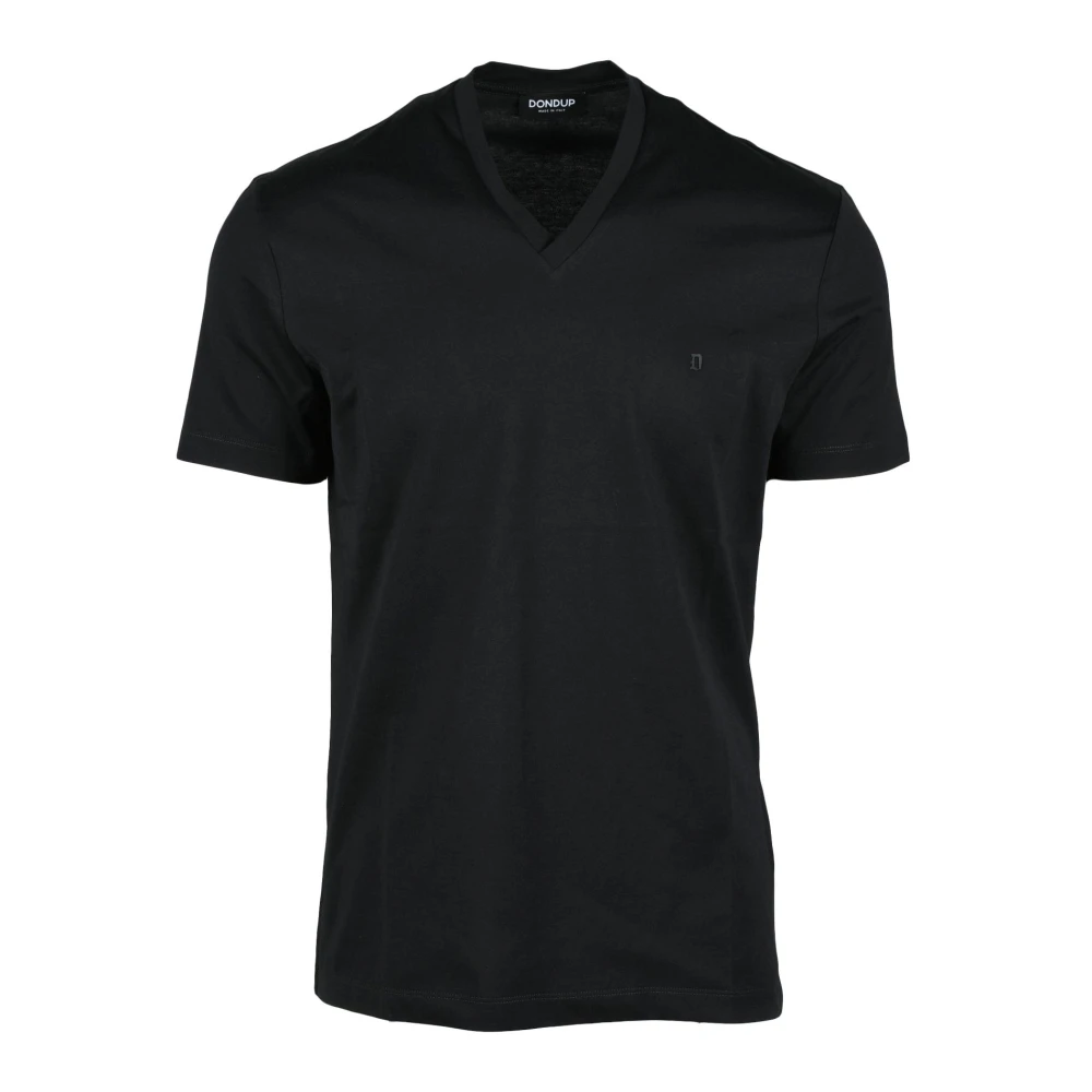 Dondup - Tops > T-Shirts - Black - Dondup - Modalova