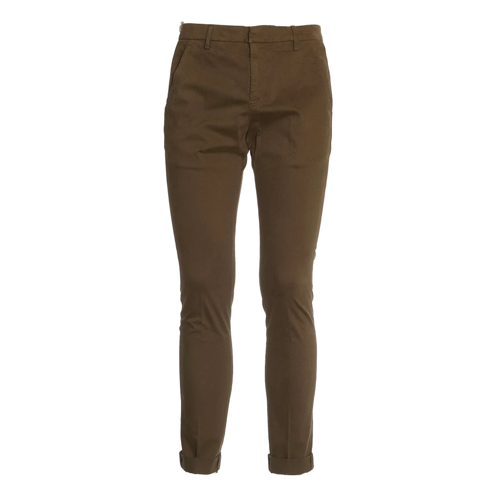 Dondup Groene Slimme Chino Broek Green Heren