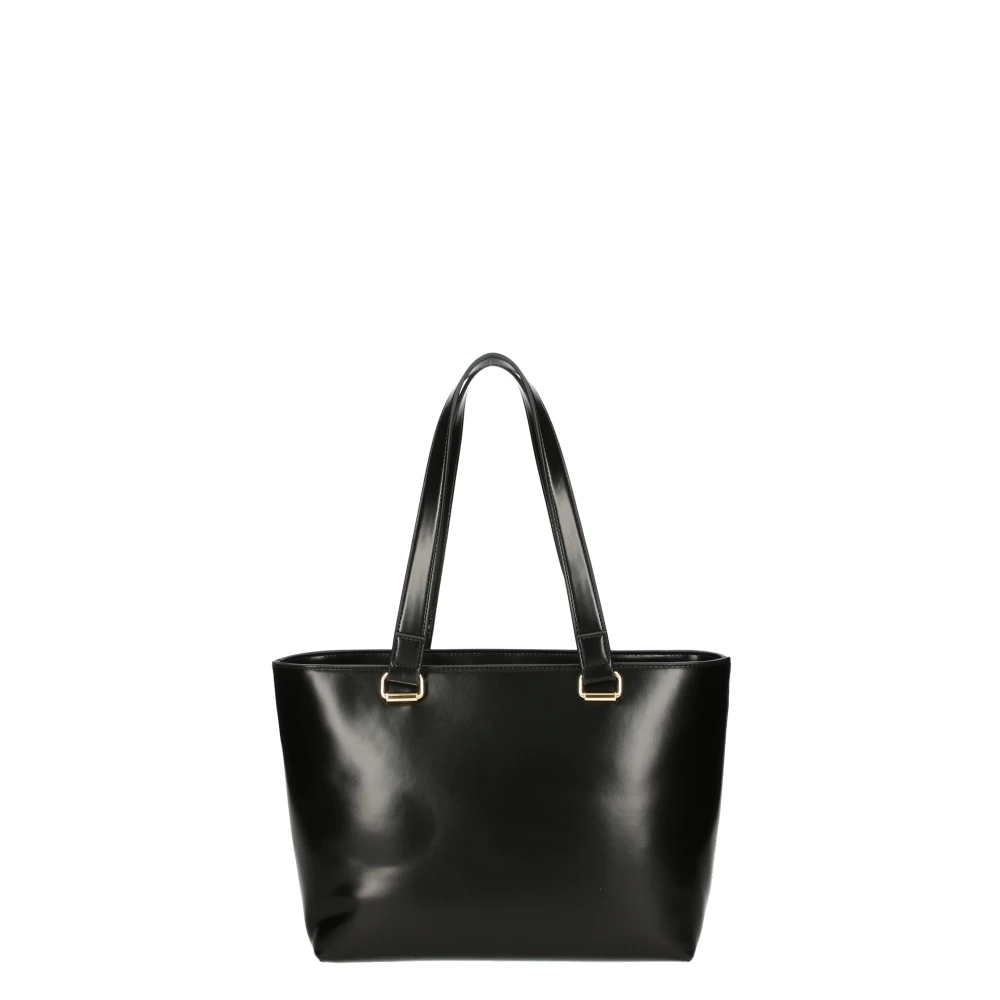 Love Moschino Zwarte Schoudertas Verstelbare Band Black Dames