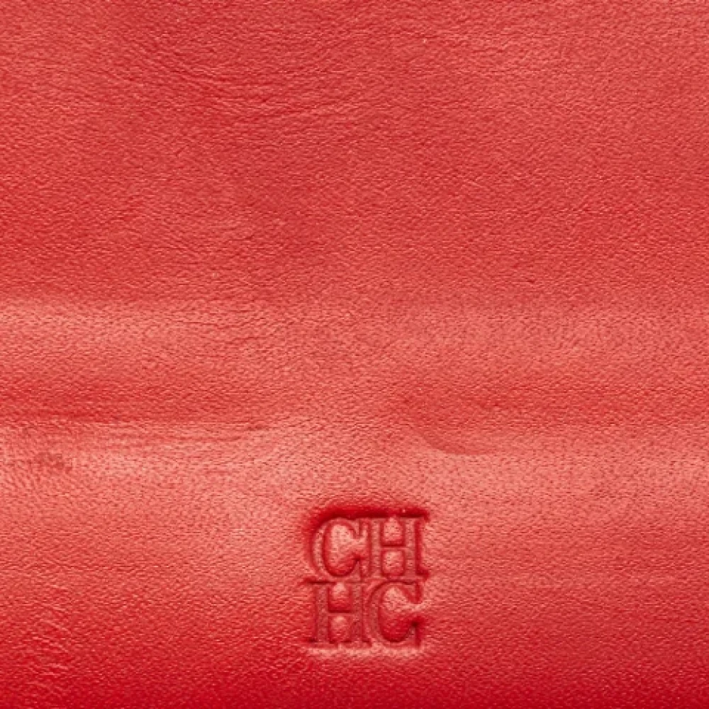 Carolina Herrera Pre-owned Canvas wallets Multicolor Dames