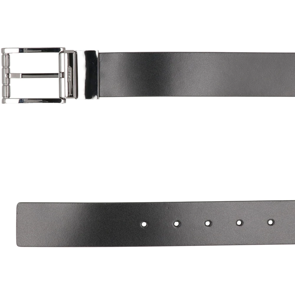 Bally Omkeerbare leren riem Black Heren