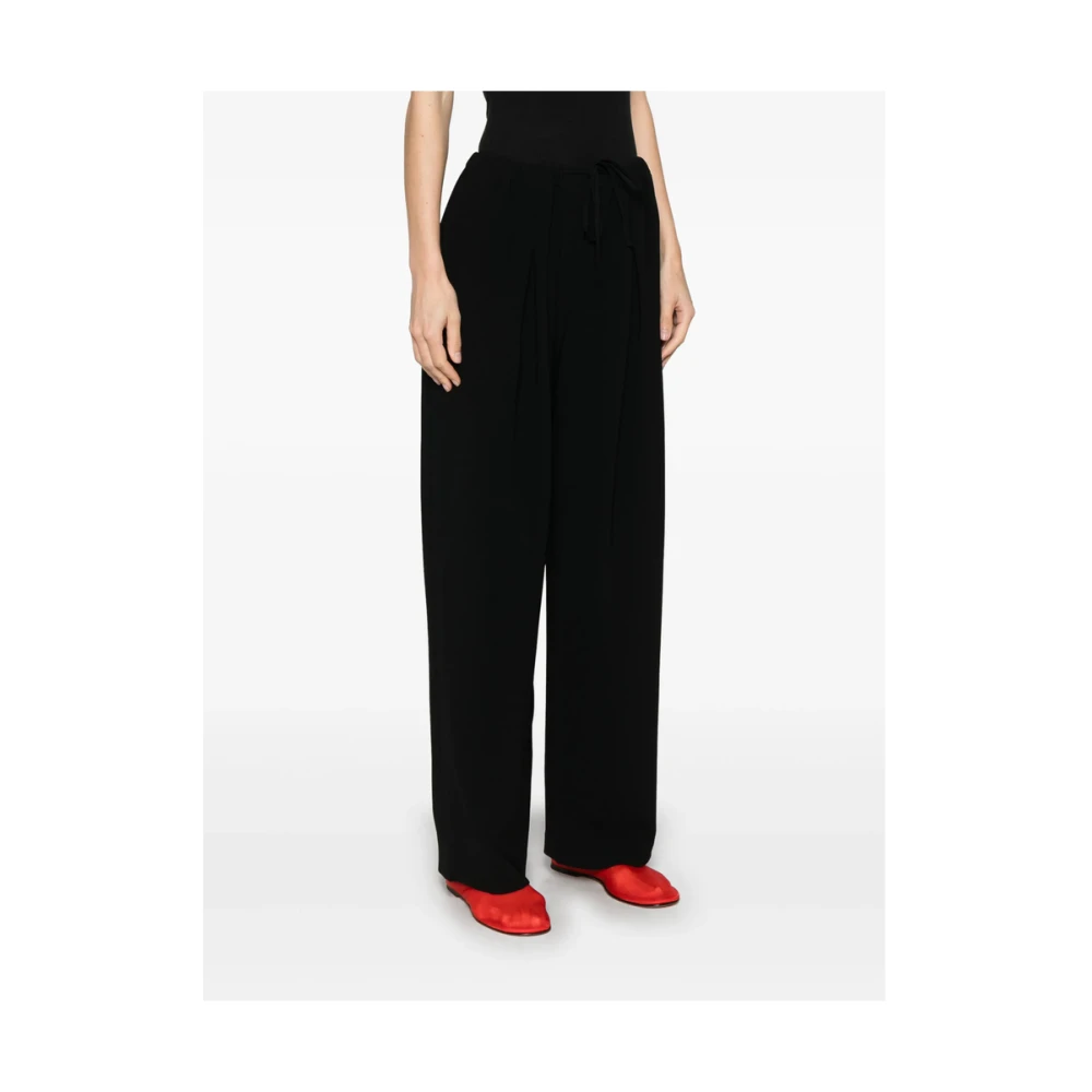 Theory Zwarte Elastische Trekkoord Taillebroek Black Dames