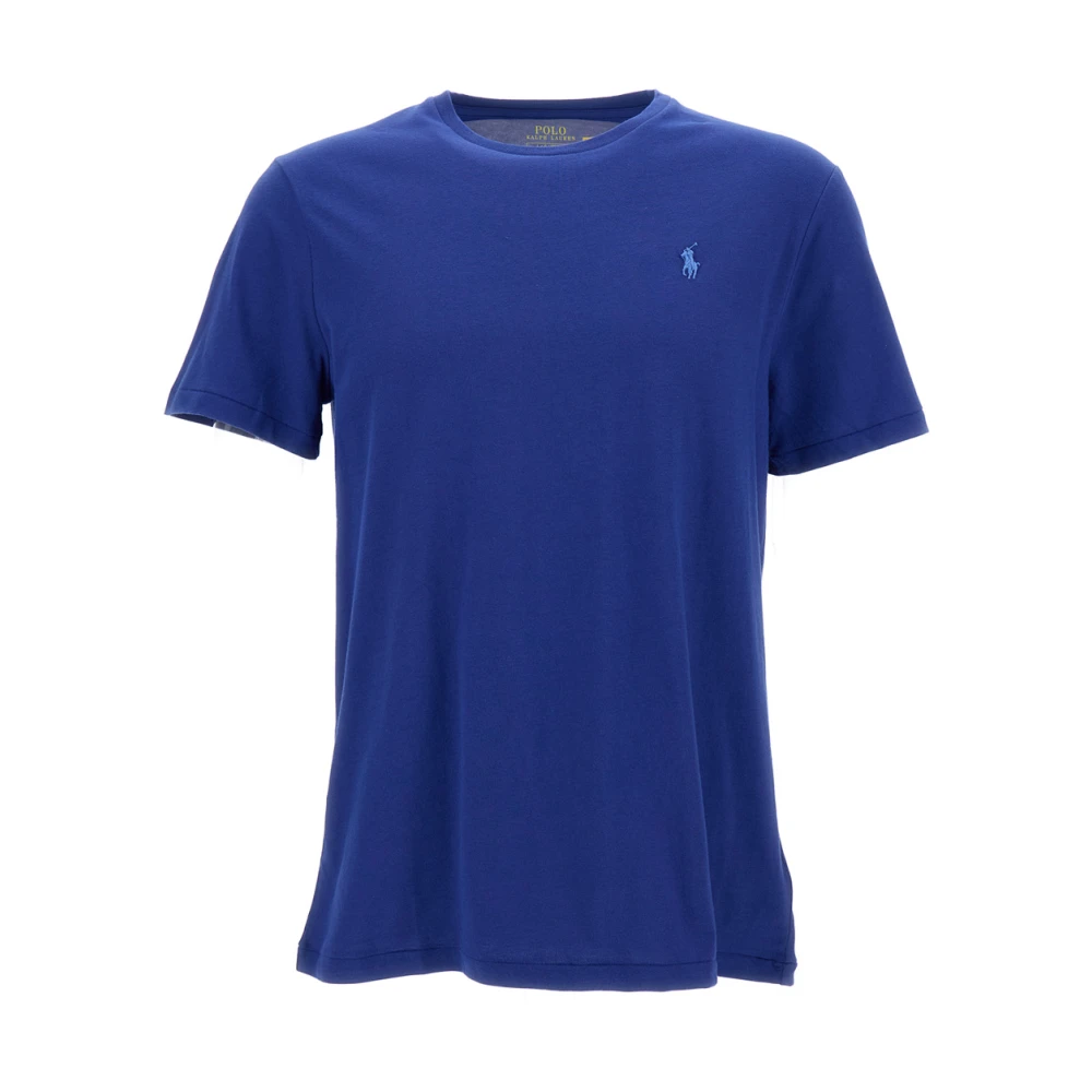 Polo Ralph Lauren Geborduurde Logo T-shirts en Polos Blue Heren
