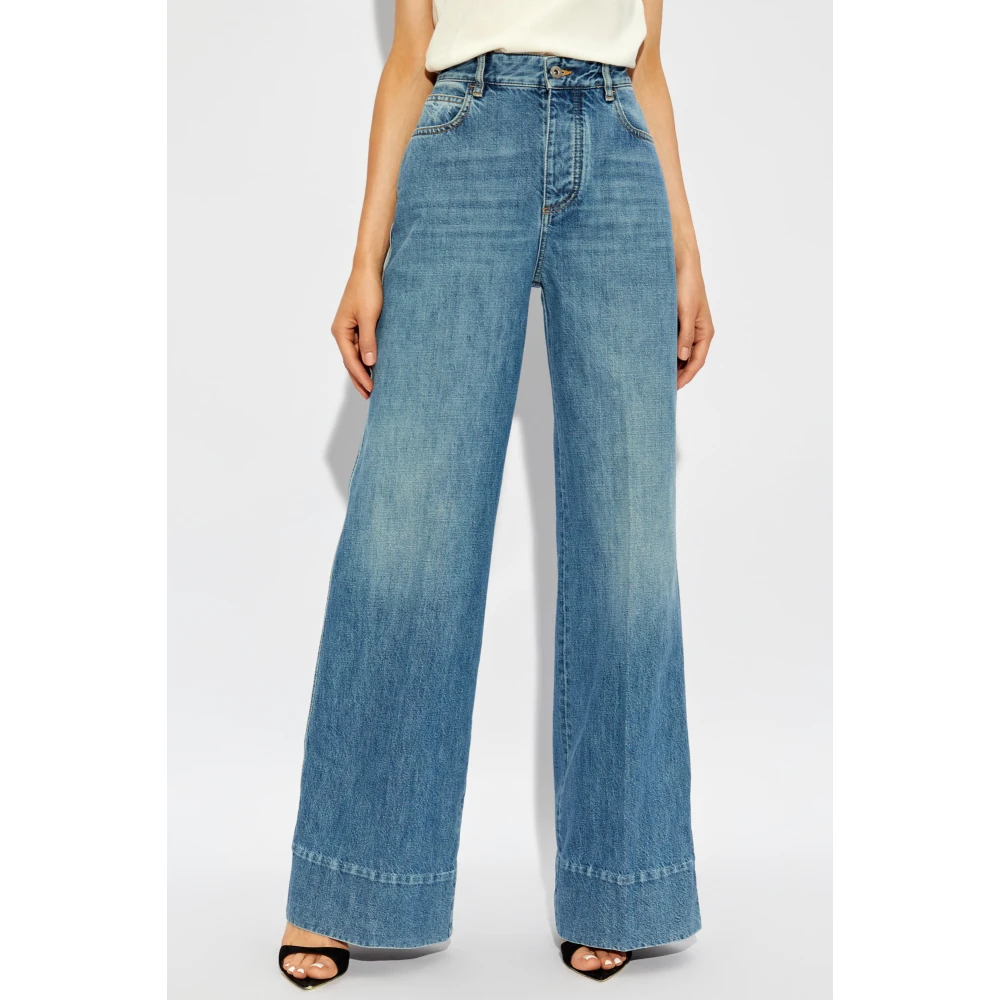 Bottega Veneta Hoge taille jeans Blue Dames