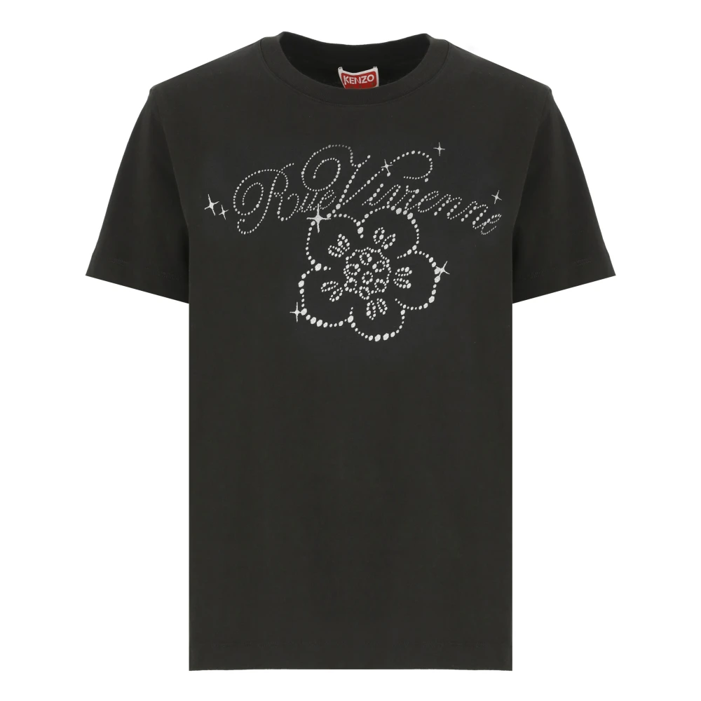 Kenzo Glittered Constellation Print T-shirt Black Dames