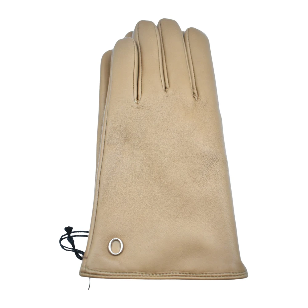 Orciani Amandelhandschoenen voor vrouwen Beige Dames