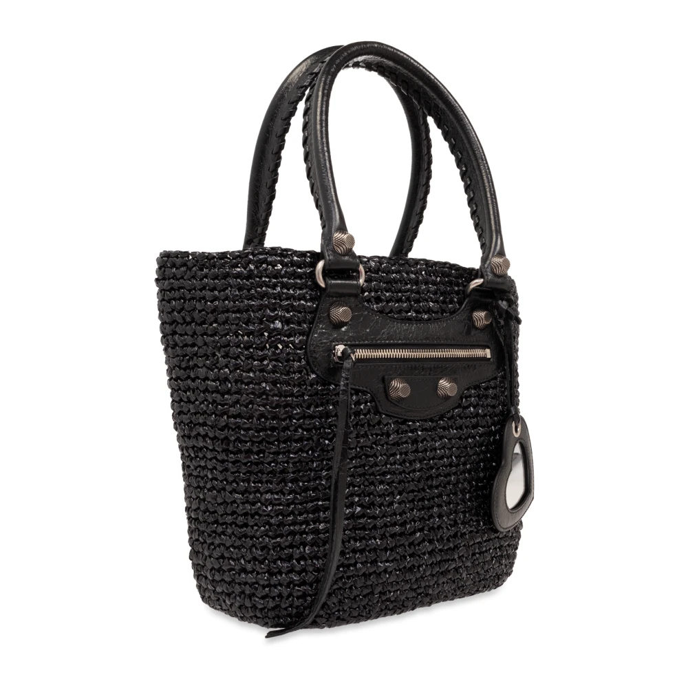 Balenciaga Le Cagole LM Shopper Bag Black Dames