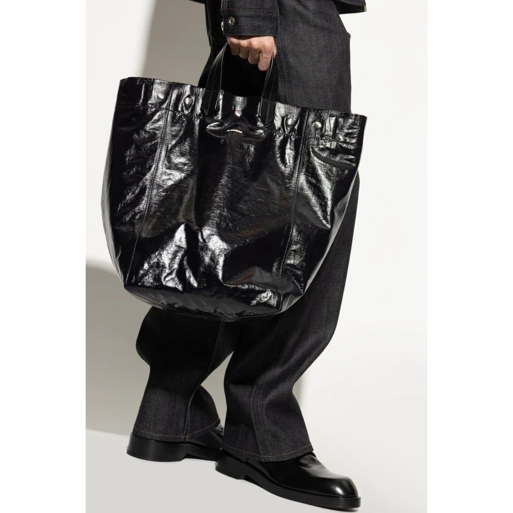Jil Sander Tas 2-weg Klein type tote Black Heren