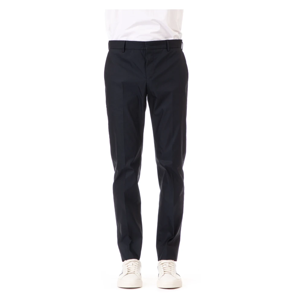 Pt Torino Uomo Blu - Pantaloni Slim-Fit - Trousers - L
