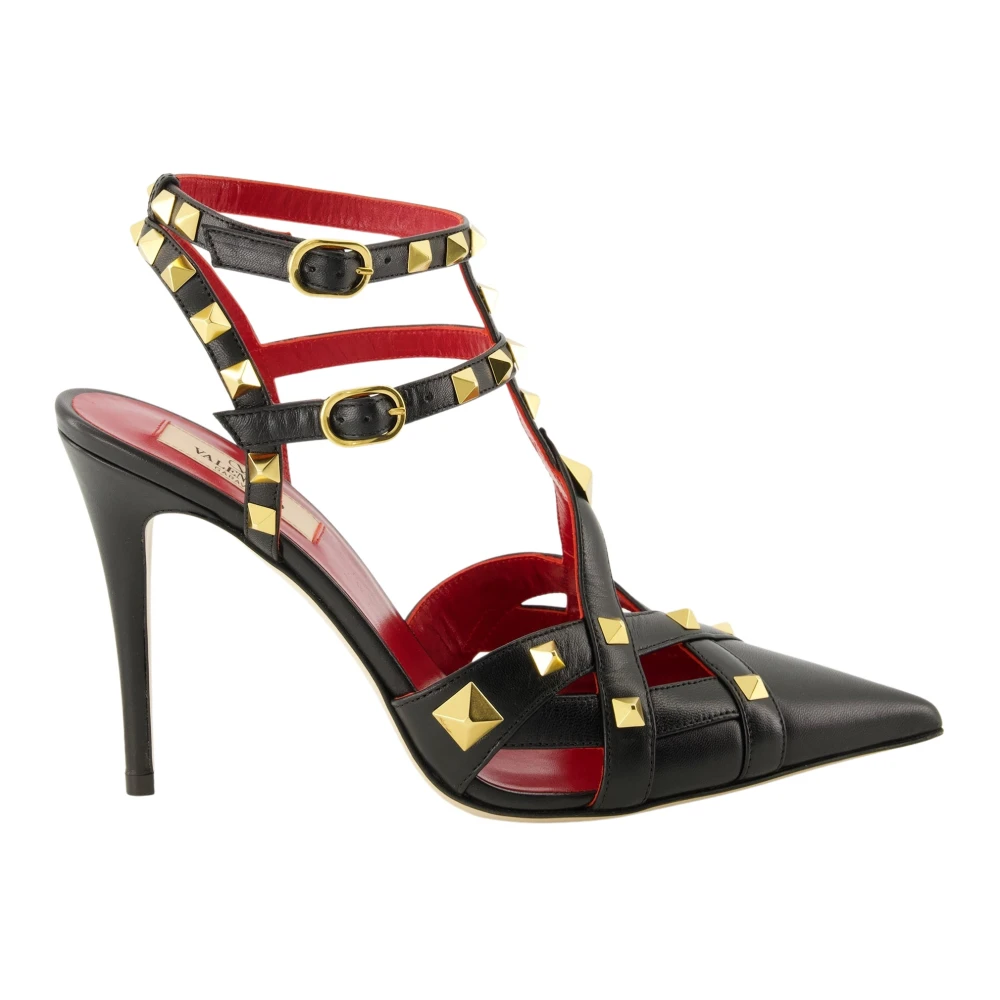 Valentino Garavani Women's Black Rockstud Pumps - Pumps - 4 Uk - Shoes