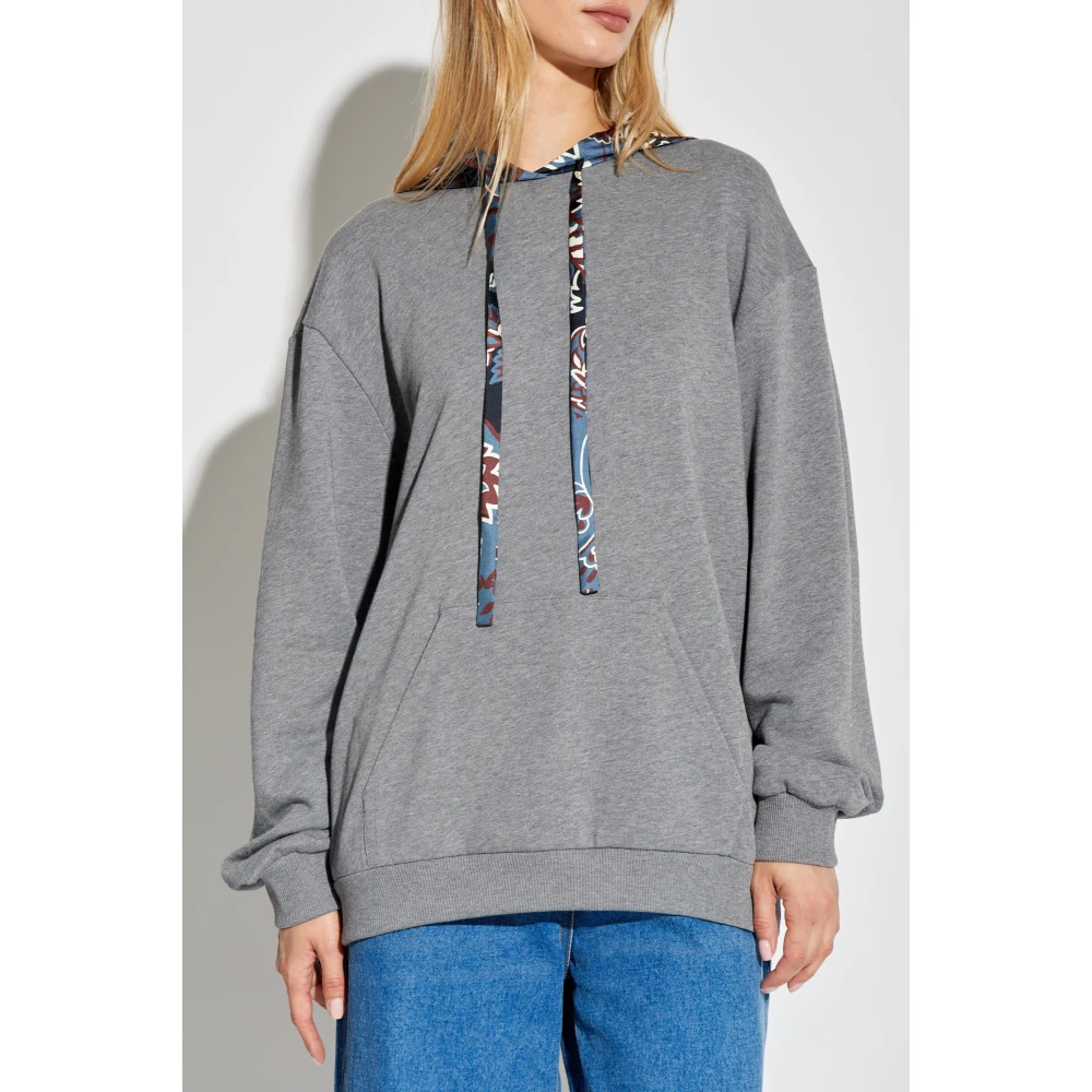 ETRO Hoodie Gray Dames