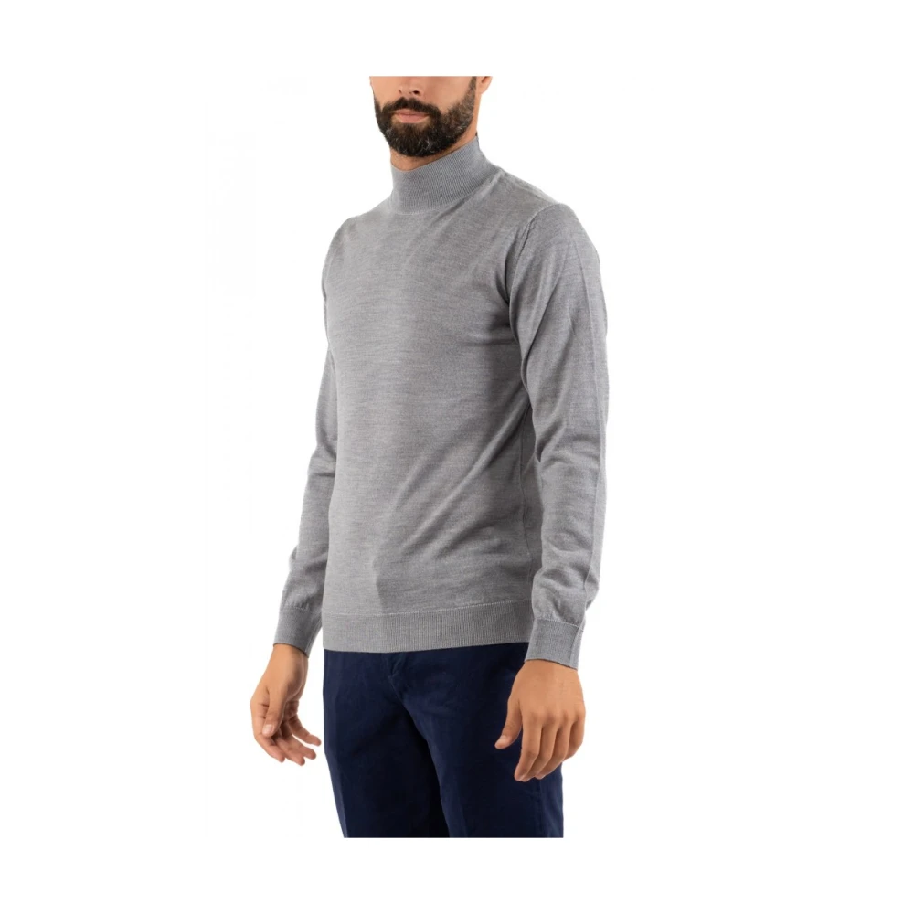 Daniele Fiesoli Heren Trui Lupetto Stijl Gray Heren