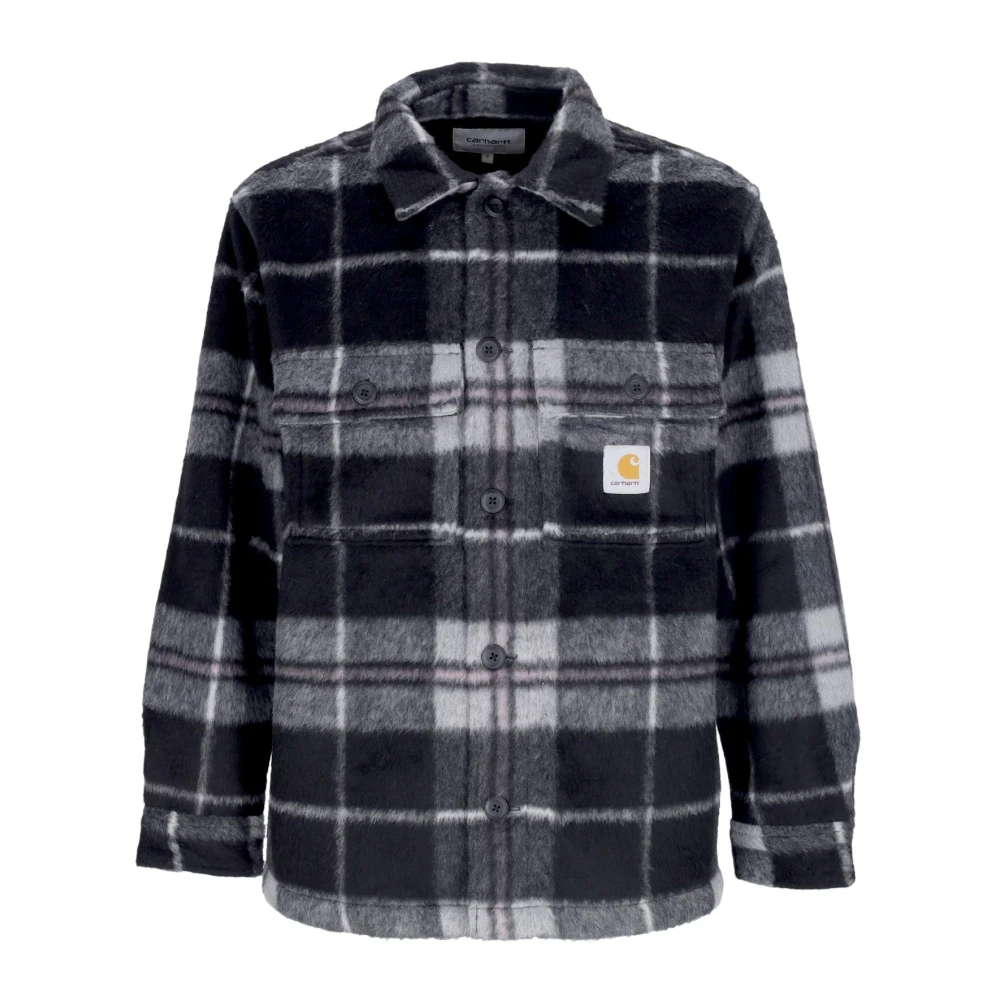 Carhartt Wip Men's Multicolor Check Fleece Shirt Black - Casual Shirts - Xl - Shirts