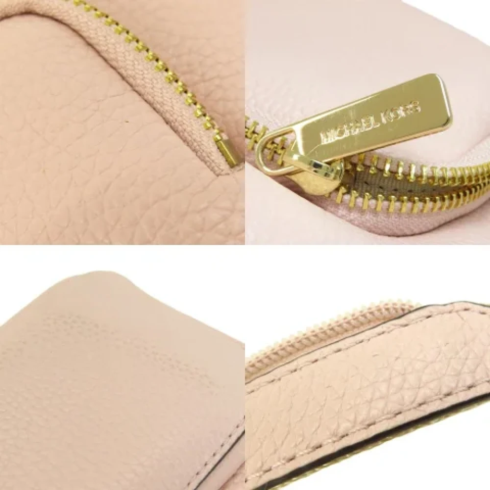 Michael Kors Pre-owned Leather backpacks Pink Dames
