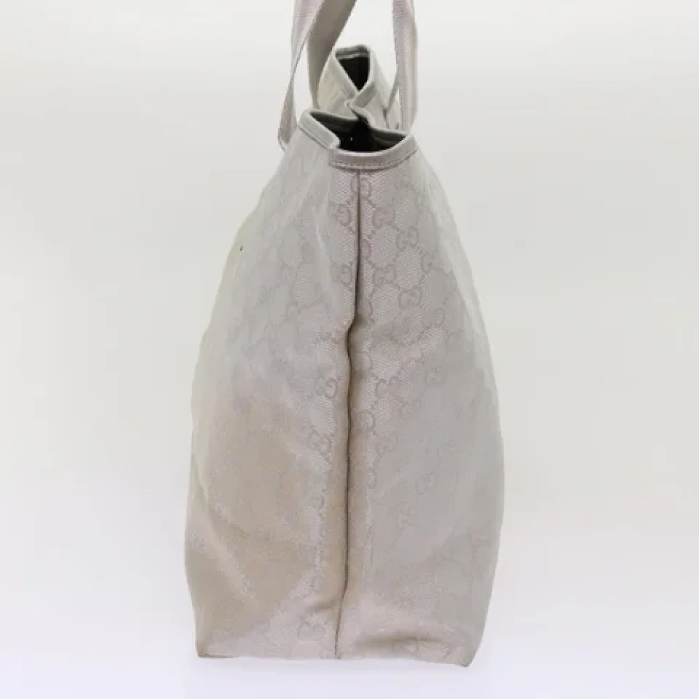 Gucci Vintage Pre-owned Canvas totes Gray Dames