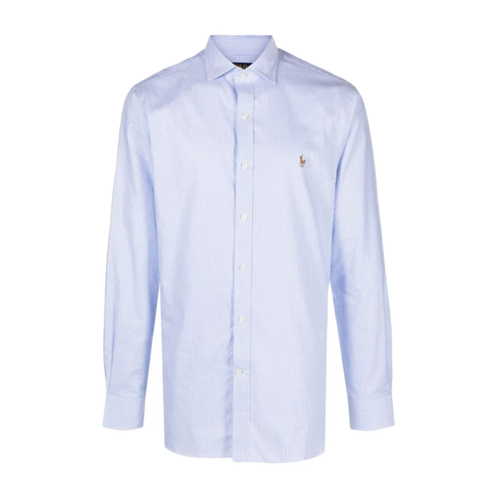 Polo Ralph Lauren Slim fit zakelijk overhemd met labelstitching