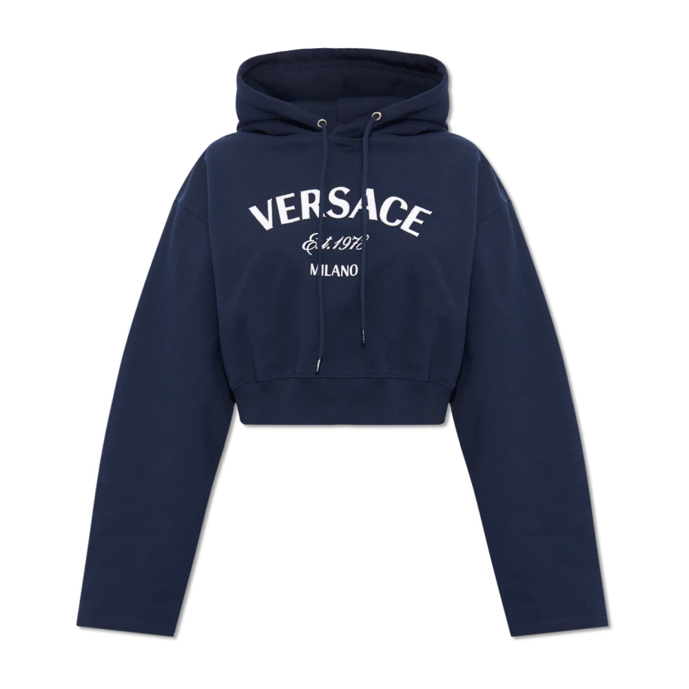 Versace Sweatshirts Hoodies Blue Dames