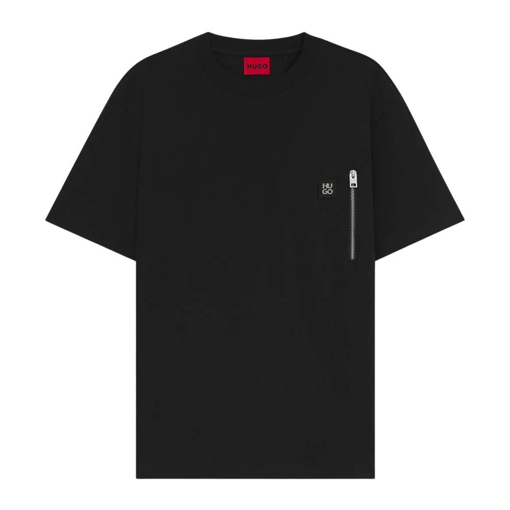 Hugo - Tops > T-Shirts - Black - Hugo - Modalova