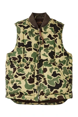 Waxed Down Vest