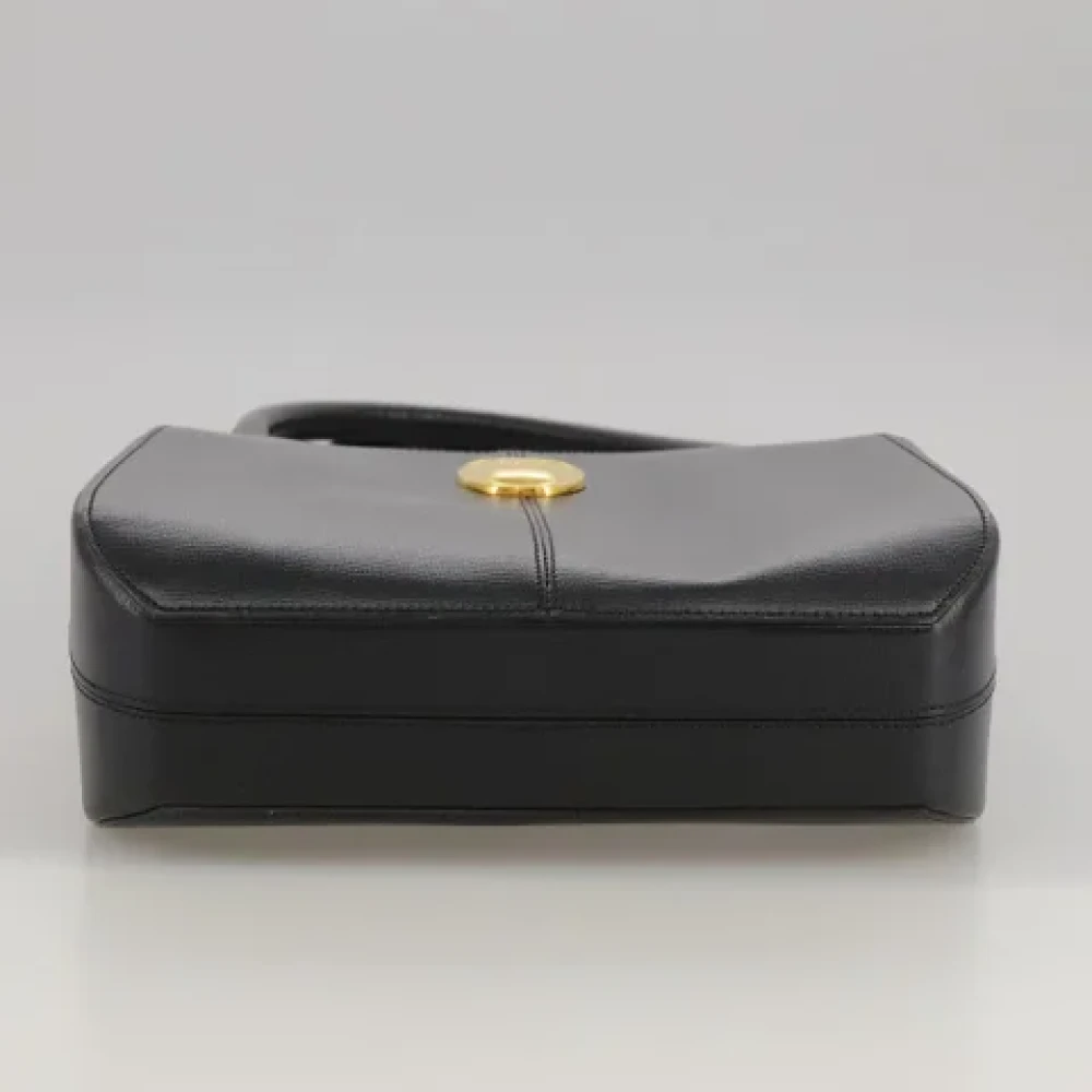 Dior Vintage Pre-owned Leather dior-bags Black Dames
