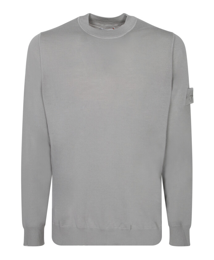 ghost-gray-crewneck-cotton-sweater