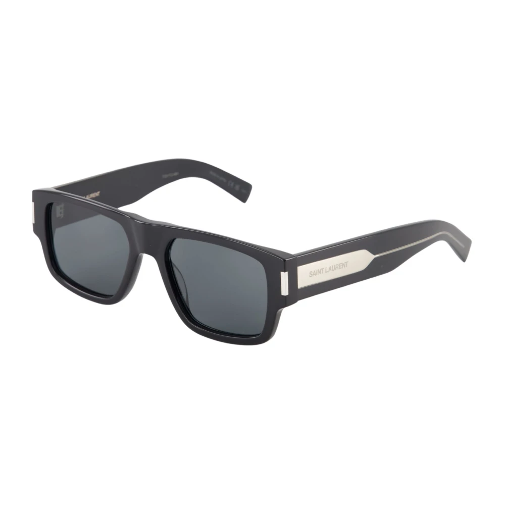 Saint Laurent Fashionabla solglasögon med UV-skydd Black, Unisex