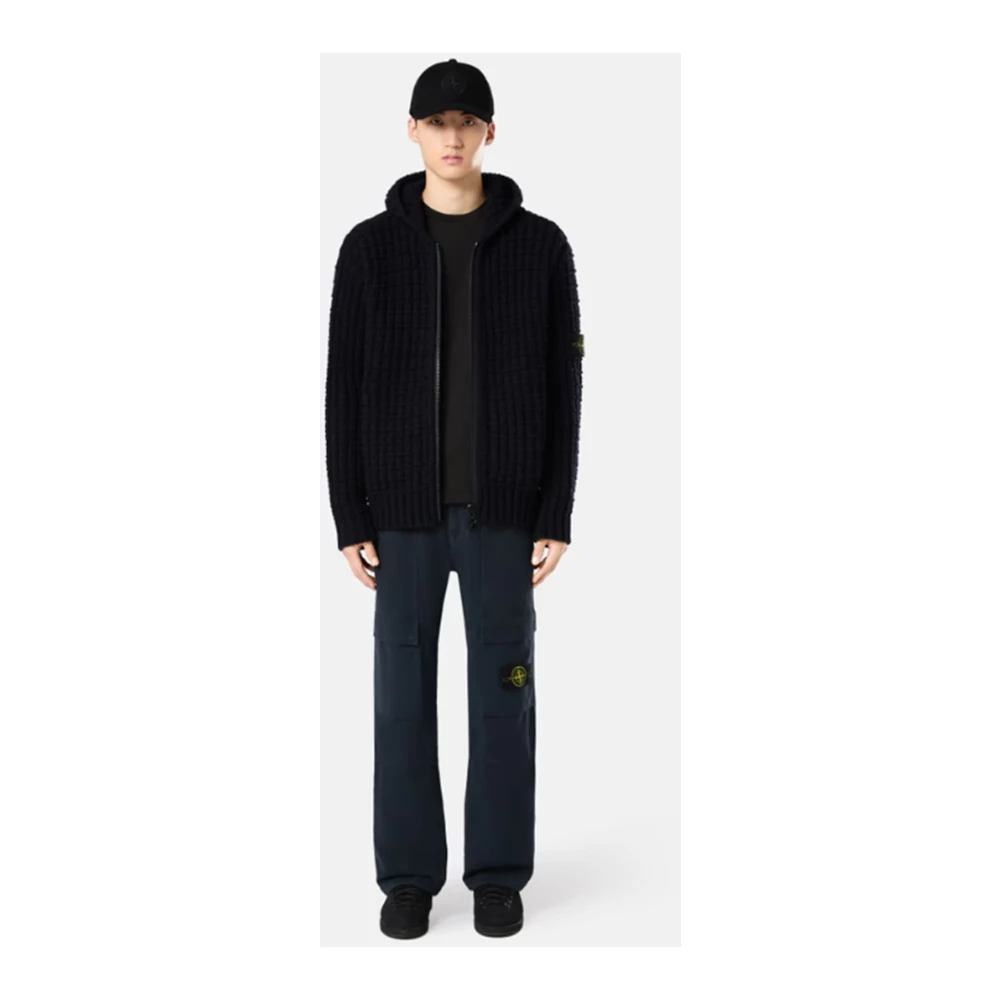 Stone Island Korte Mouw Slim Fit T-shirt (Zwart) Black Heren