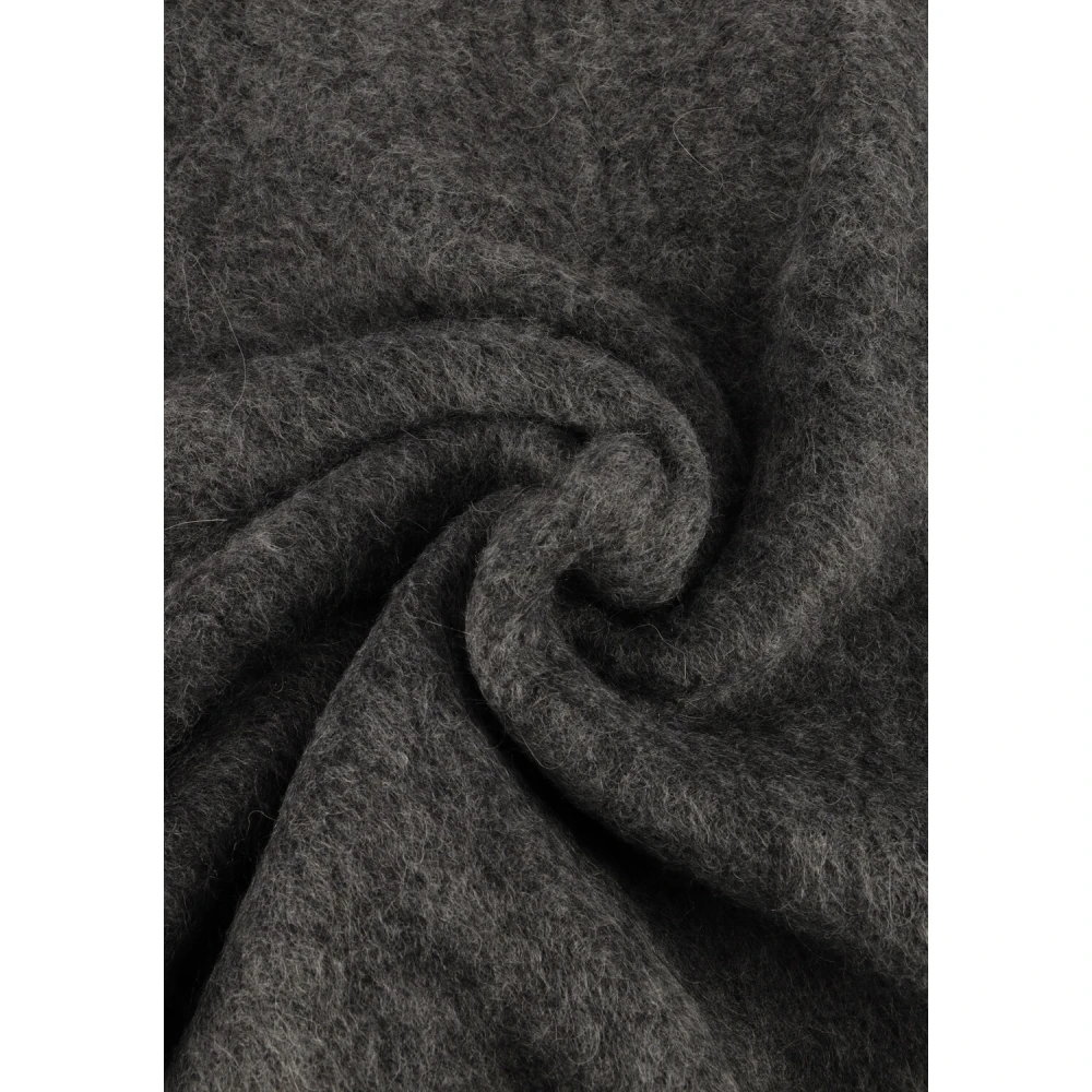 Modström Donkergrijze trui met ritssluiting Gray Dames