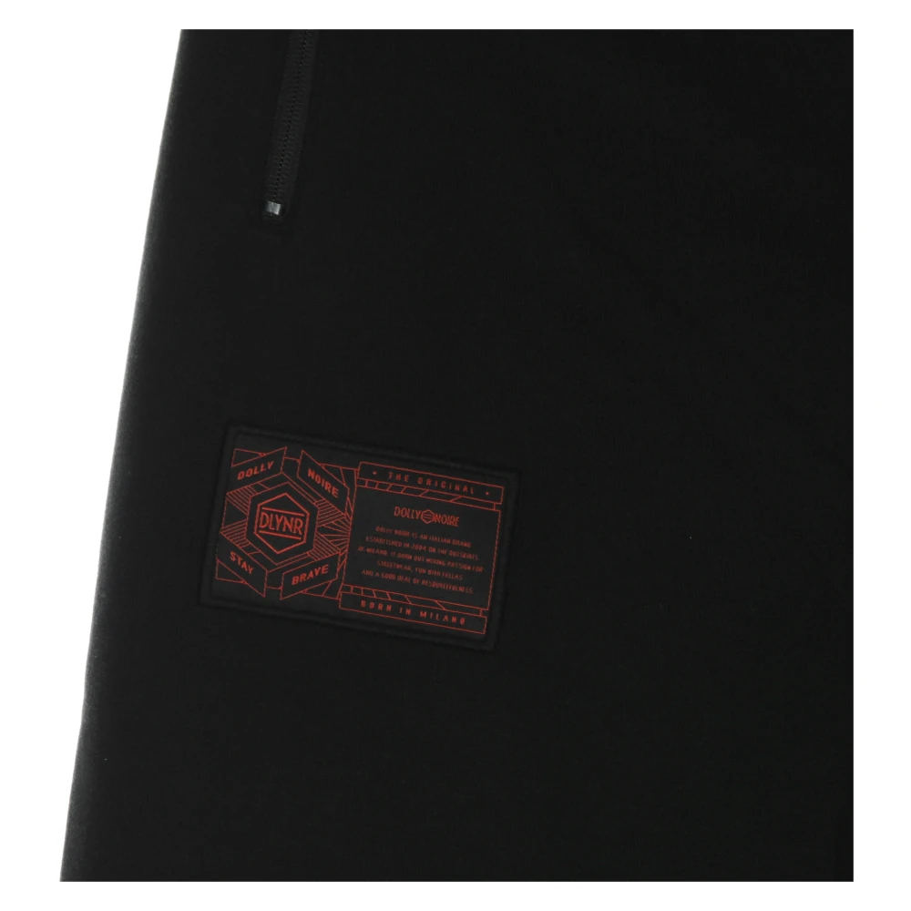 Dolly Noire Rode Lichtgewicht Trainingsbroek Black Heren