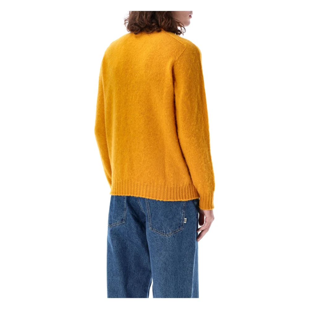 Howlin' Shaggy Bear Gebreide kleding Sunburn Aw24 Orange Heren