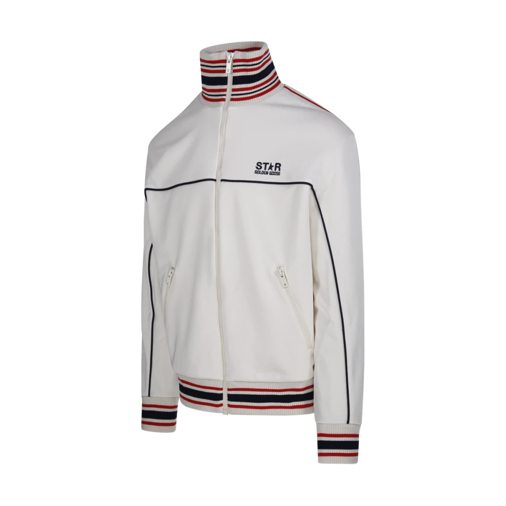 Golden Goose Rits Trainingsjack Beige Heren