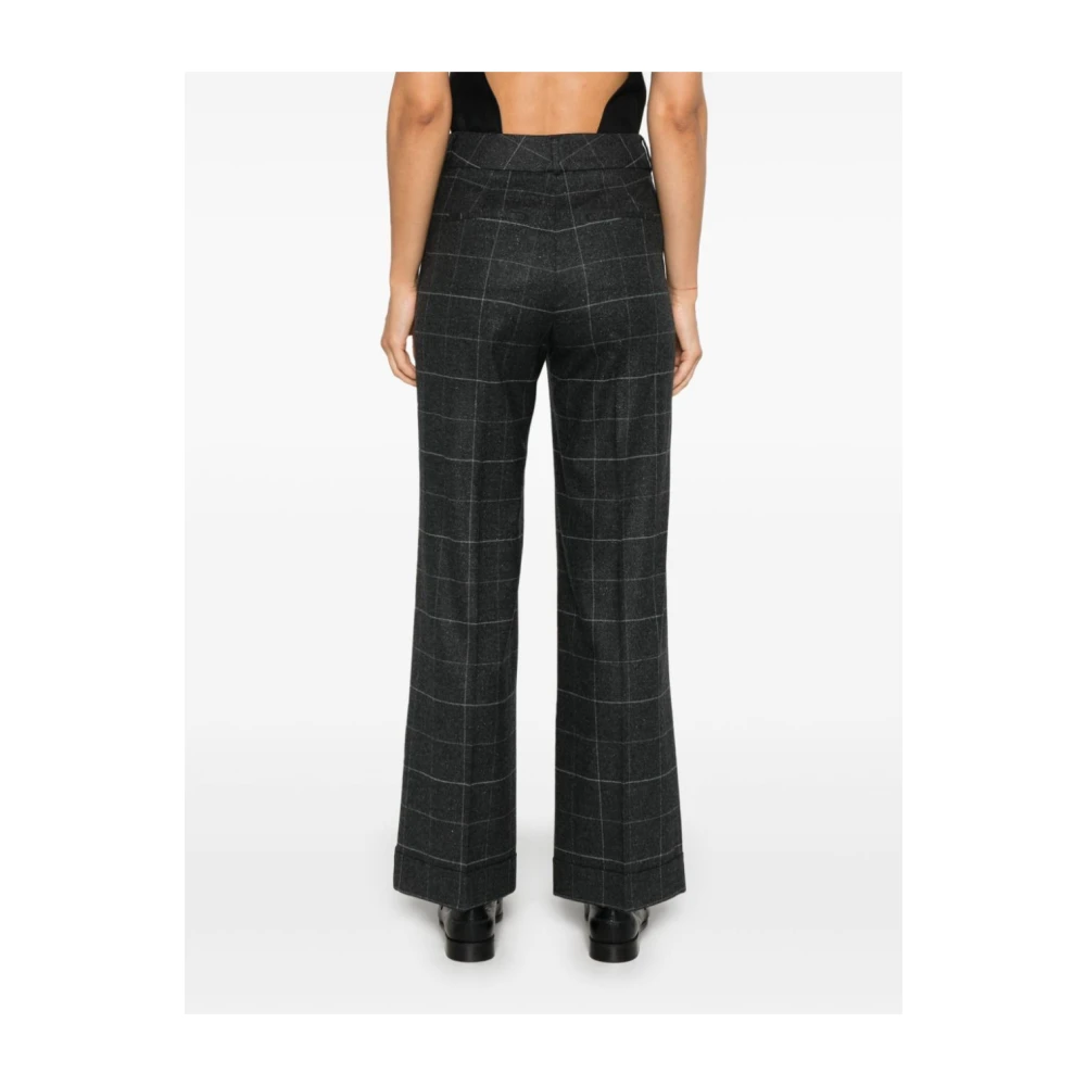 PESERICO 973C Panta Stijlvolle Broek Gray Dames