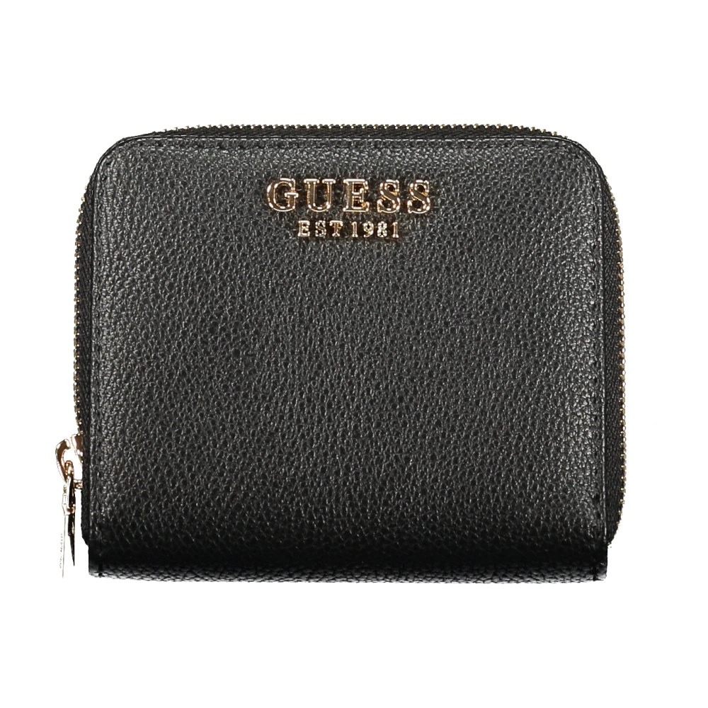 Guess Black Wallets & Cardholders, Female, One Size, Laurel Ii Small Zip-Around Wallet