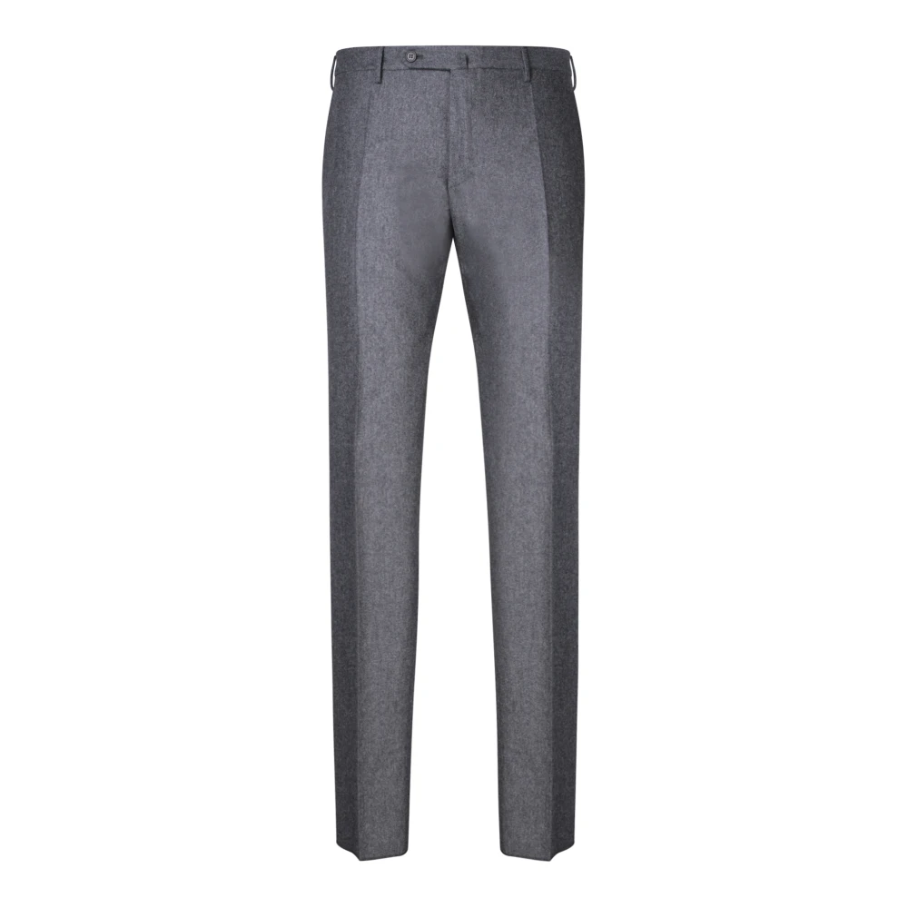 Incotex Stijlvolle Grijze Broek Gray Heren