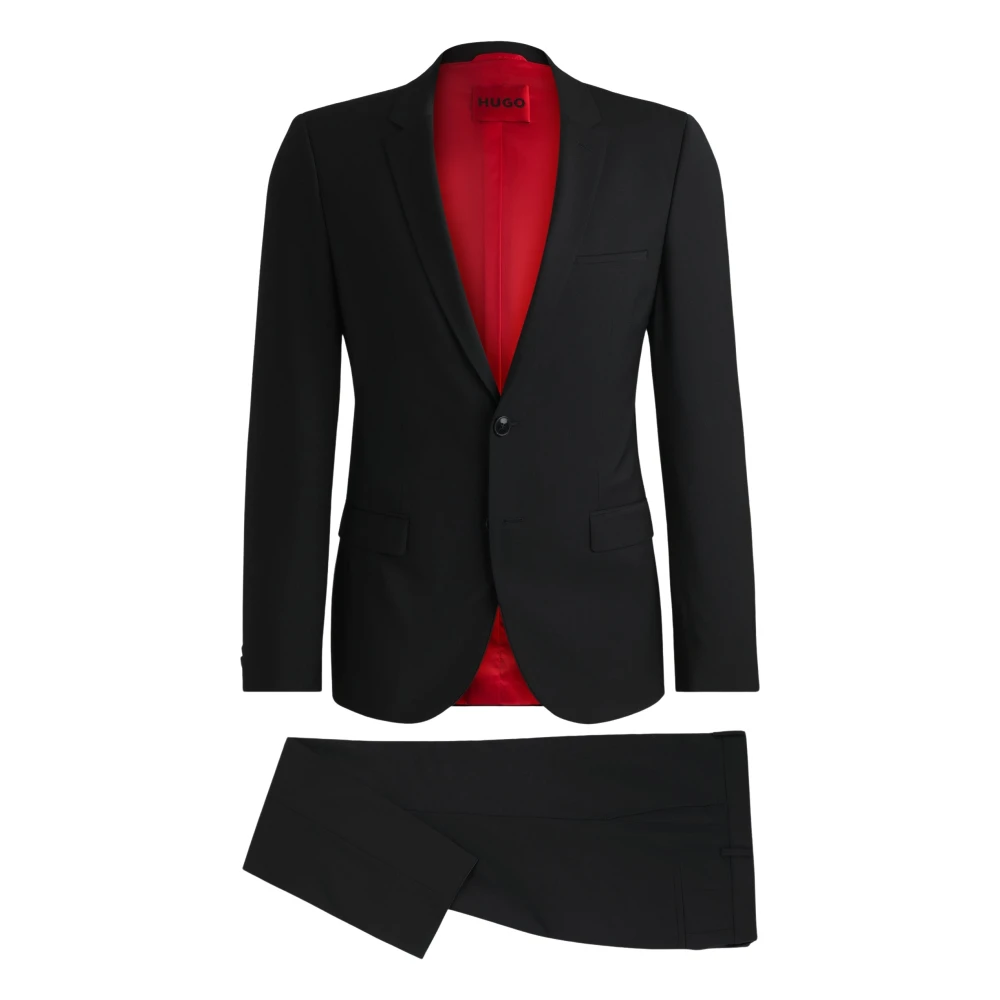 Suits > Suit Sets > Single Breasted Suits - - Hugo - Modalova