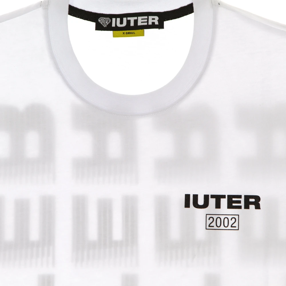 Iuter Snel Logo Tee Wit T-Shirt White Heren