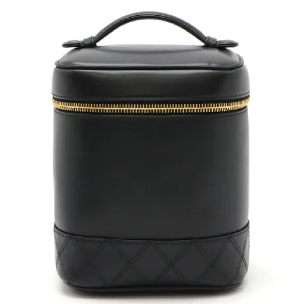 Chanel Vintage Pre-owned Fabric chanel-bags Black Dames