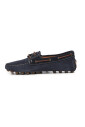 chaussures-plates-en-daim-bleu