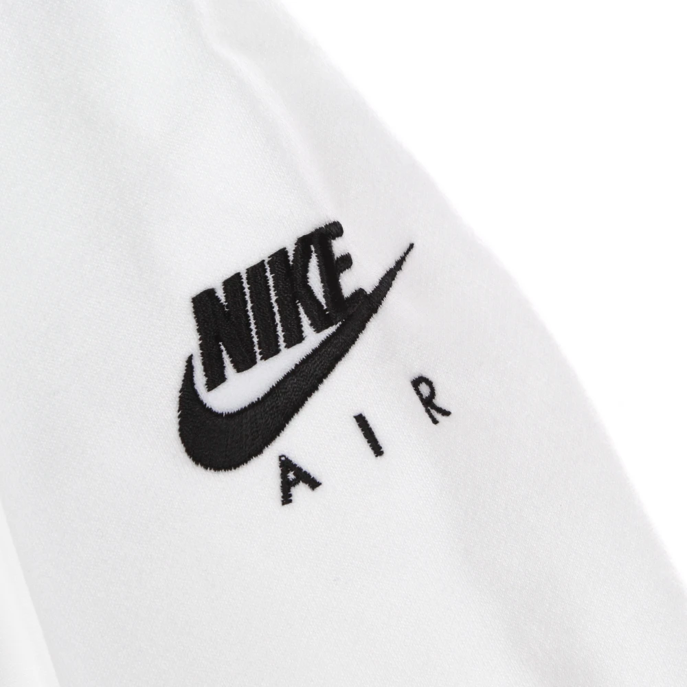 Nike Sportswear Air Hoodie in Wit Zwart White Heren