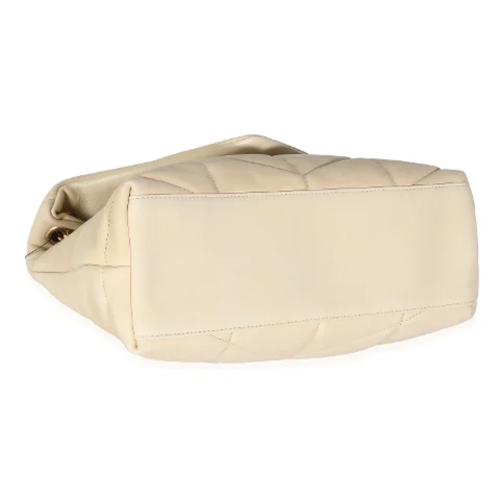 Yves Saint Laurent Vintage Pre-owned Suede shoulder-bags Beige Dames