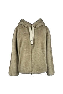 Melange Alternative Mink Fur Bomber Jacka