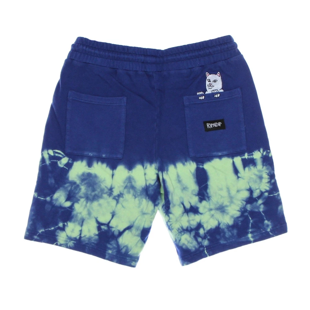 Ripndip Navy Green Heren Trainingsbroek Shorts Blue Heren