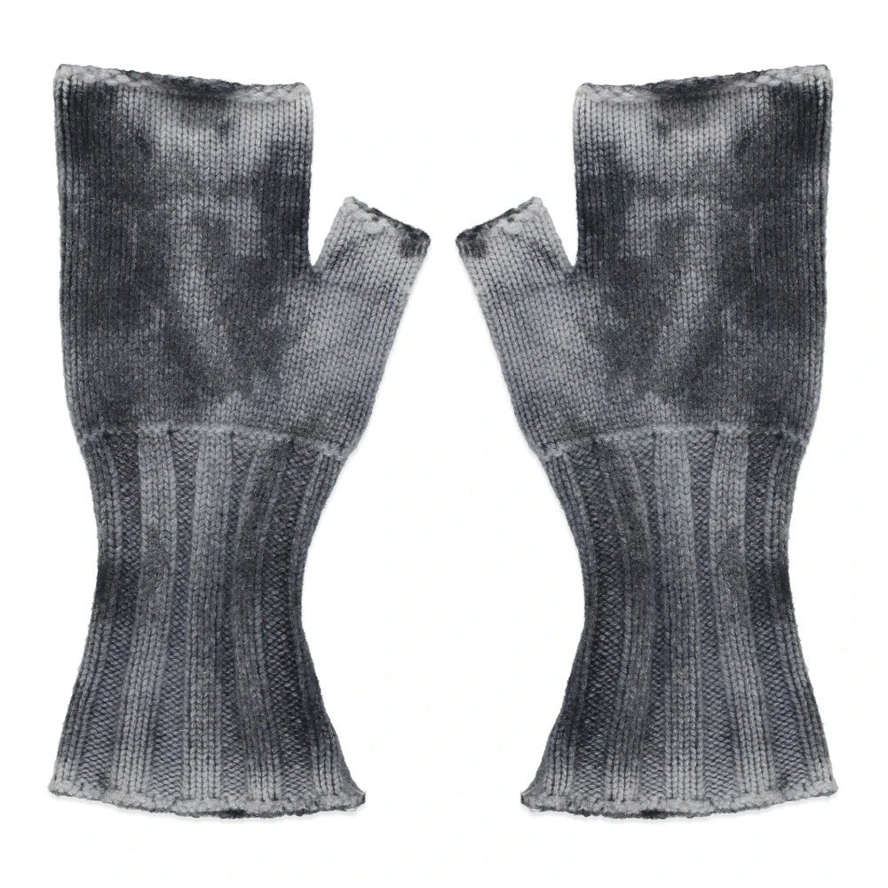 Avant Toi Grijze Wol Kasjmier Vingerloze Handschoenen Vrouw Gray Dames