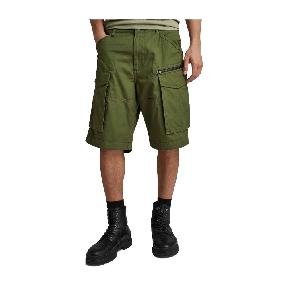 G-star Casual Olive Shadow Shorts Green, Herr