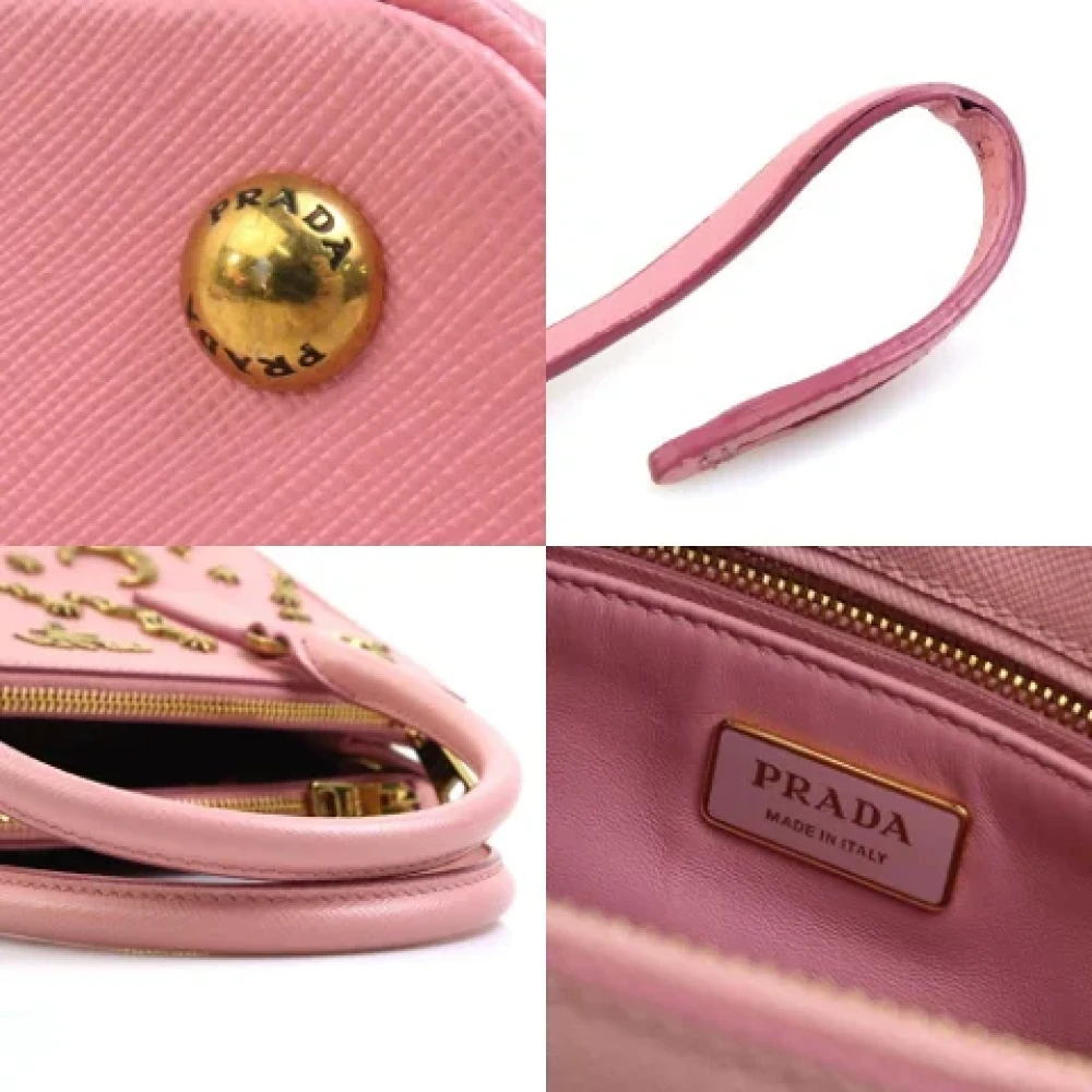 Prada Vintage Pre-owned Fabric prada-bags Pink Dames