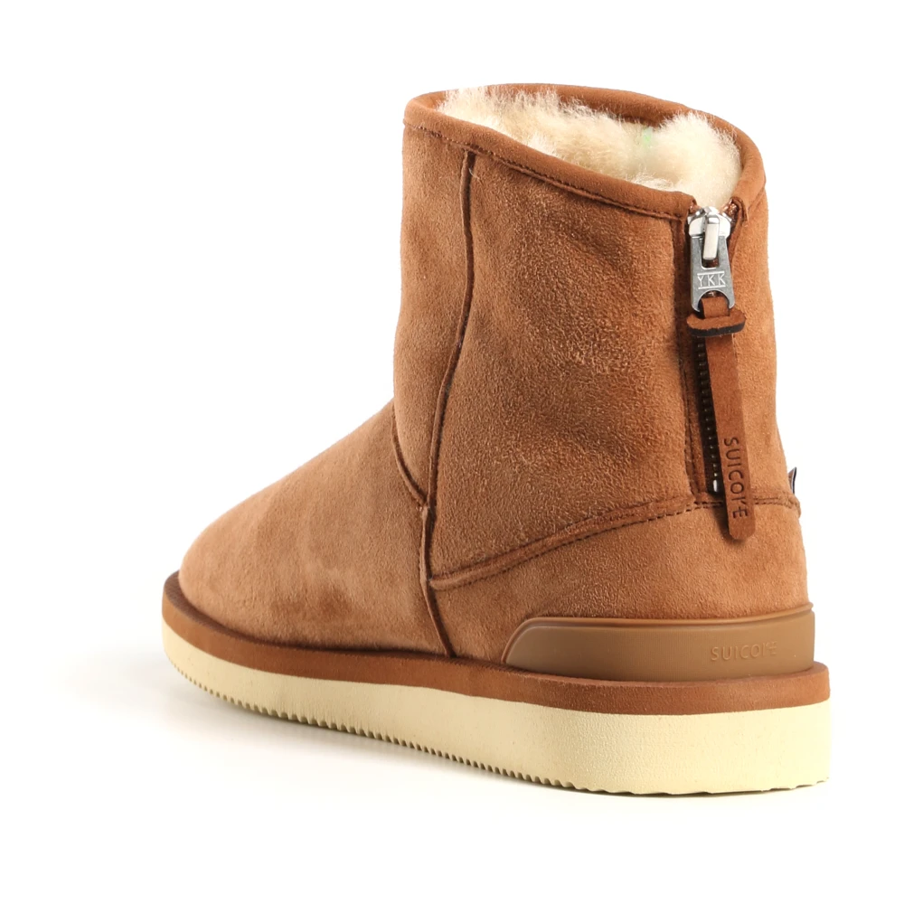 Suicoke Enkellaarsjes met rits Brown Heren