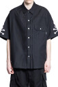 black-cotton-canvas-shirt-with-asymmetric-pleats