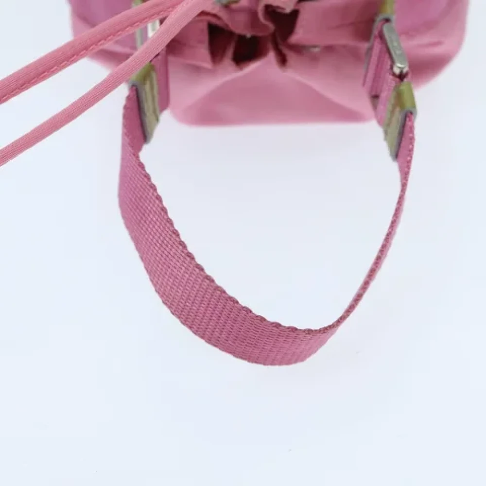 Prada Vintage Pre-owned Nylon prada-bags Pink Dames